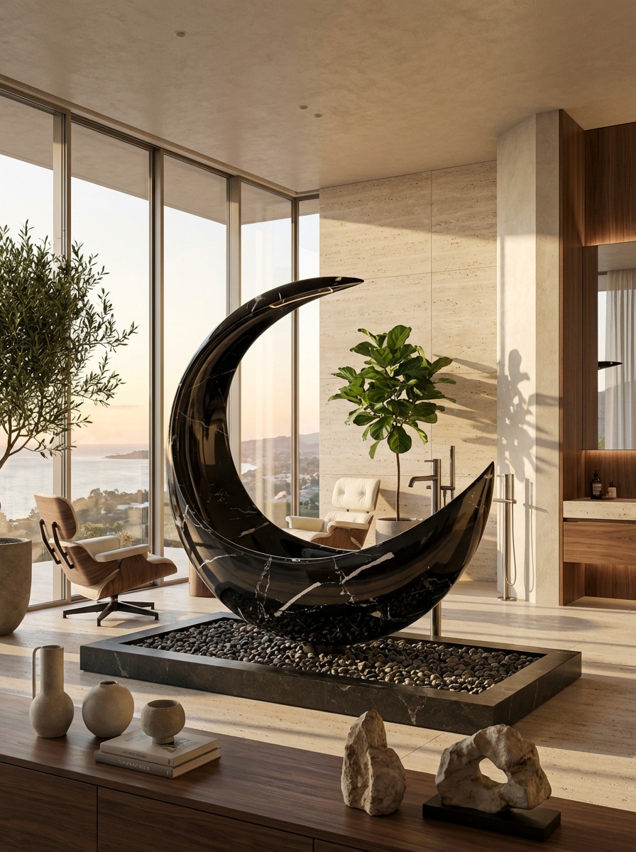 The Moon Mediterranean